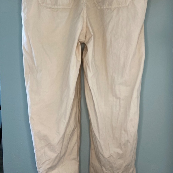 Madewell zip-front cropped overall jumpsuit - Picture 5 of 6